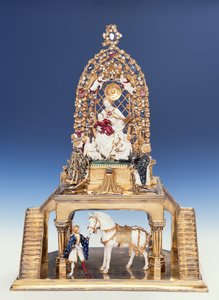 Zlatý kůň z Altoettingu od burgundského zlatníka, kolem roku 1405 od French School