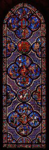 The Good Samaritan window Story and Genesis (w44) od French School