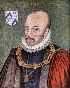Pán z Montaigne - podle obrazu zachovaného v Musée Condé de Chantilly od French School