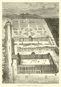 Louvre a Tuileries od French School