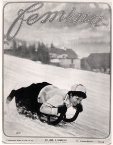 Luge v Chamonix, od Femina od French School