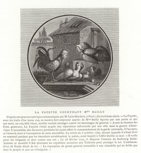 Markýz de Lafayette namlouvá Madame Bailly od French School