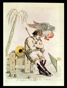 Nový Robinson ze Svaté Heleny, 1815 od French School
