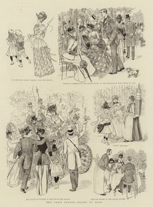 Pařížská sezóna (litho) od French School