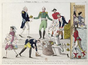 Obnova francouzské říše byla rozdělena po Waterloo v roce 1815 od French School