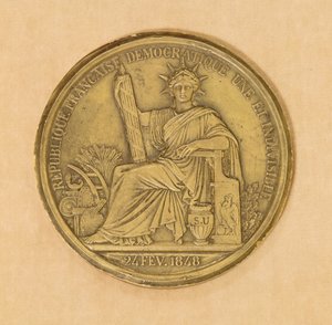 Pečeť druhé republiky, 1848 od French School