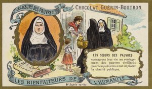 The Sisters of the Poor (chromolitho) od French School