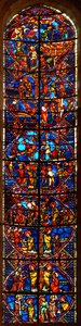 Okno svatého Vavřince od French School