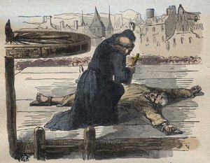 Mučení Jeana Calase, ilustrace z Famous Causes of All Peoples ..., od Armanda Fouquiera, 1858-67 od French School