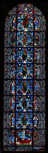 Jesseho strom, kolem 1150 od French School
