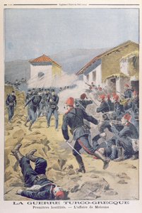 Turco-řecká válka, z Le Petit Journal, květen 1897 od French School