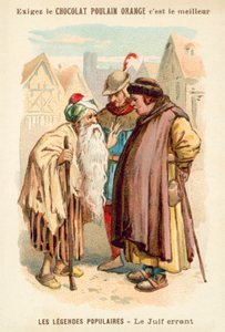 Putující Žid (chromolitho) od French School