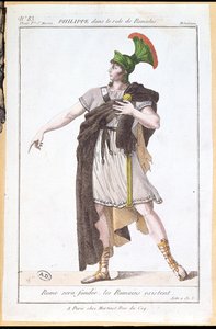 Herec Philippe v roli Romula od French School