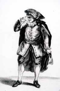 Kostým Arnolphe ze Školy pro manželky od Moliere od French School