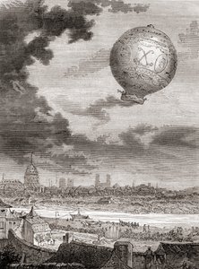 První nepřipoutaný let balónem, Jean-François Pilâtre de Rozier a markýz d