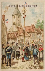 mastný pól (chromolitho) od French School