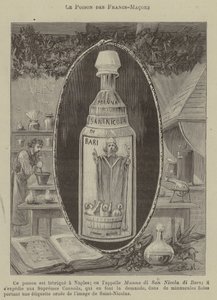 Jed svobodných zednářů (rytina) od French School