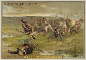 Porážka Cholet, Válka ve Vendee, Francouzská revoluce, 17. října 1793 od French School