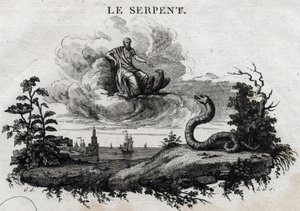 had. Pohádka o Esope. (Řecký spisovatel Esopo nebo Ecopus, 6. století př. n. l.) Napsal Guillaume Montfort a Gravees Beauble v roce 1801. od French School