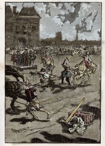 Mučení Francoise Ravaillaca, vraha krále Jindřicha IV.: je ubytován v Paříži 27. května od French School