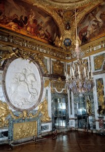 Válečný salon v Palais de Versailles od French School