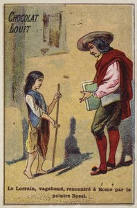 Mladého tuláka Clauda Lorraina potká v Římě malíř Rossi od French School