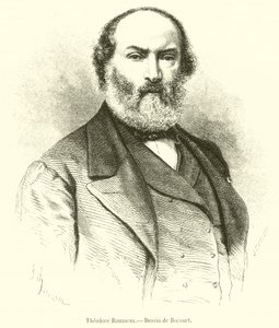 Theodore Rousseau (rytina) od French School