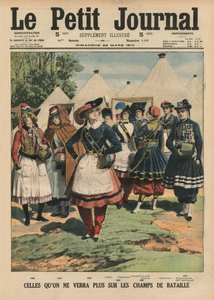 Ti, kteří již nejsou na bitevních polích, ilustrace přední obálky z 