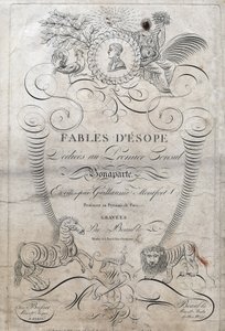 Titulní strana “” Fables d