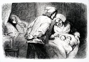 Titulní strana Little Fadette od George Sandse, 1852 od French School