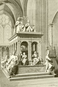 Hrob Ludvíka XII a Anny de Bretagne v Saint Denis