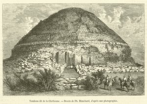 Tomb of the Christian (rytina) od French School