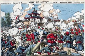 Tonkin War: Capture of Sontay, 16. a 17. prosince od French School