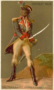 Toussaint Louverture, vůdce haitské revoluce od French School