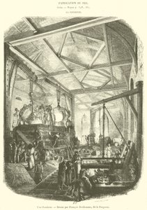 A Foundry (rytina) od French School