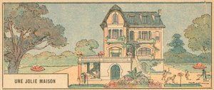 A Pretty House (barevné lito) od French School