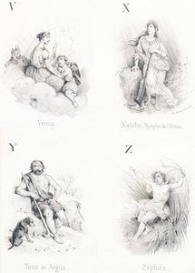 V X Y Z: Venuše, Xantho, Oči, Zephire od French School