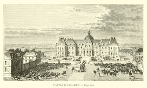 Vaux-le-Vicomte od French School