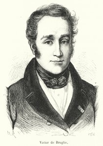 Victor de Broglie (rytina) od French School