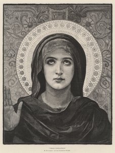 Vierge Consolatrice v Lucemburském paláci od French School