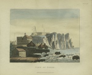 Pohled na Goree, 1821 od French School