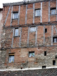 Pohled na středověký dům od French School