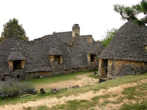 Pohled na Cabanes de Breuil od French School