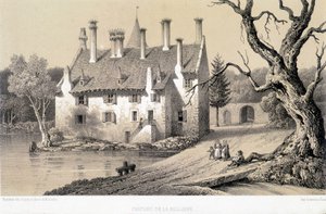 Pohled na Chateau de la Belliere (Cote d