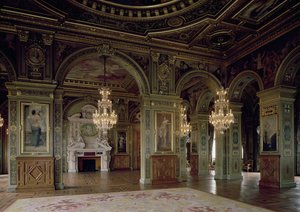 Pohled na Salle des Arts, po roce 1871 od French School