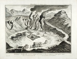 Pohled na sopku Solfatara, Pozzuoli, Neapol od French School