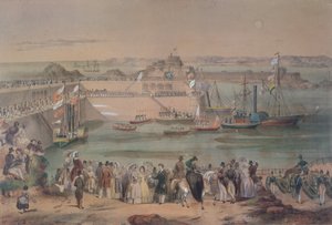 Návštěva královny Viktorie v Jersey v roce 1846, 1847 od French School