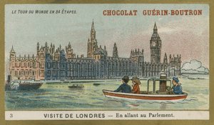 Návštěva Londýna – cestou do Houses of Parliament