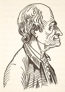 Voltaire, kopie Boris Mestchersky (zemř. 1957), ilustrace z knihy Histoire de la Nation Francaise, Sciences, Svazek I a II, autor Gabriel Hanotaux (1853-1944), 1924 od French School