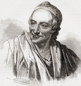Voltaire, z Histoire de France, publikoval kolem roku 1880 od French School